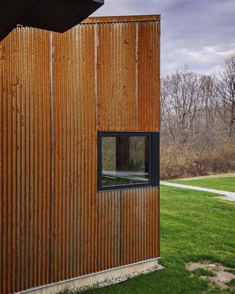 house metal siding cor 10|corten metal siding.